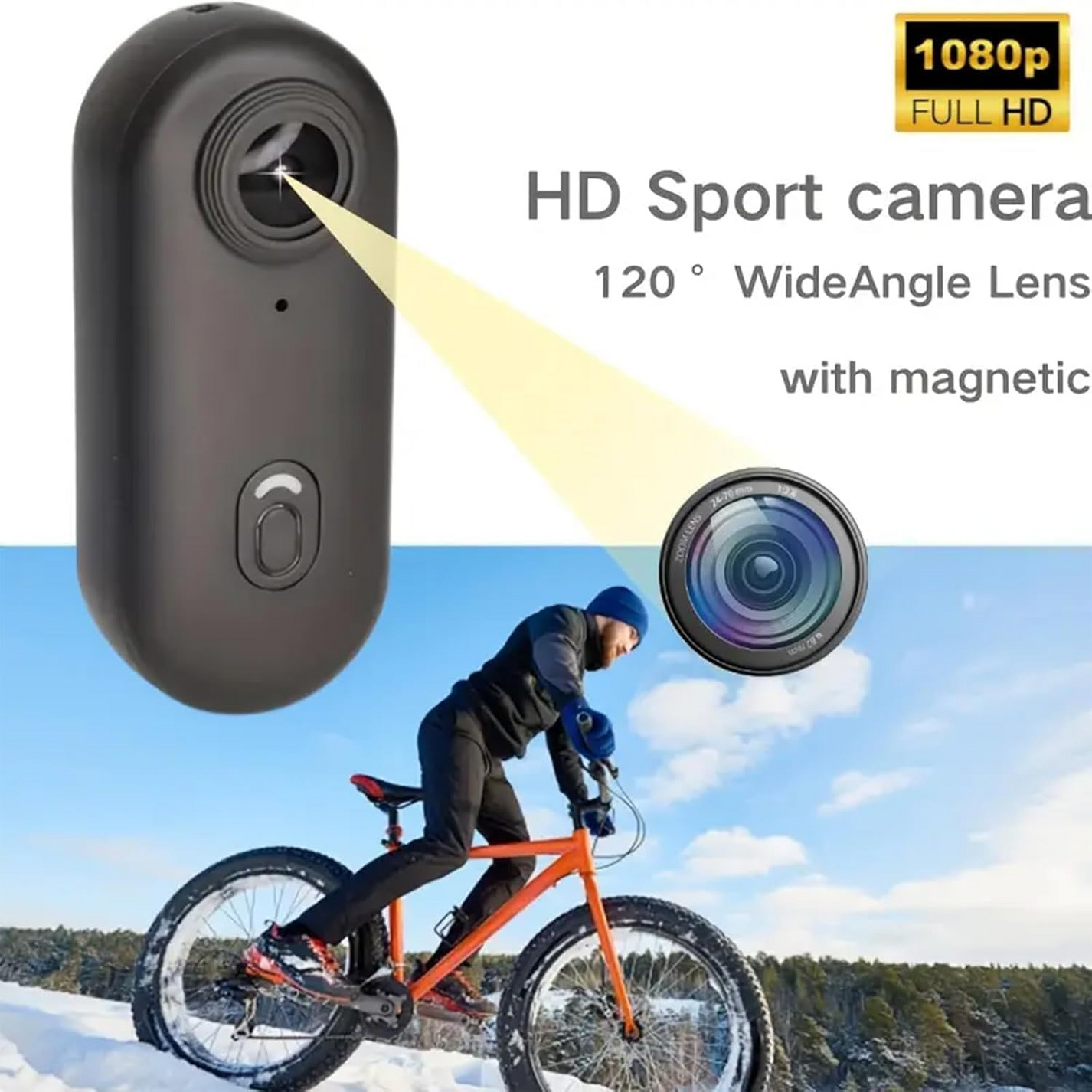ProView 4K - Caméra Magnétique Portable Ultra HD